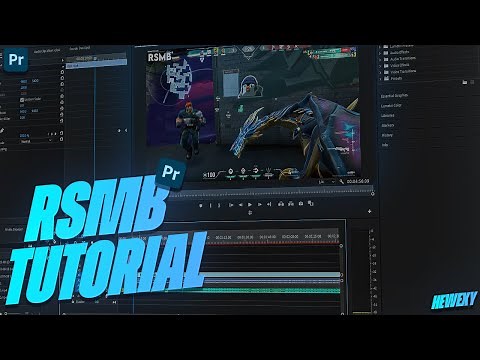 *NEW* How to add RSMB (Motion Blur) VALORANT | RSMB Tutorial | Premiere Pro Tutorial
