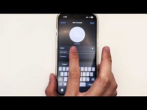 Adding Contact and Calling Using the Contact List (iOS Device