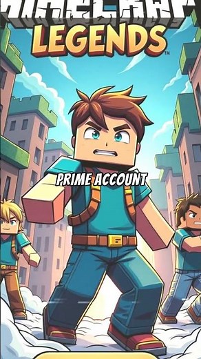 Minecraft Legends Free on Amazon Prime! (May 2025) #brainsnacks #minecraft #minecraftshorts