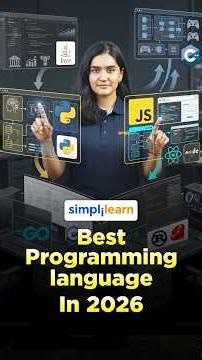 Best Programming Languages In 2026 | Top Programming Languages In 2026 | #Shorts | #Simplilearn