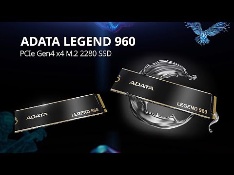 ADATA LEGEND 960 PCIe Gen4 x4 M.2 2280 SSD