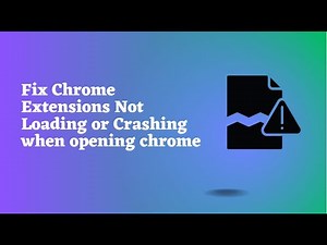 How to Fix Chrome Extensions Not Loading or Crashing: 6 Easy Steps