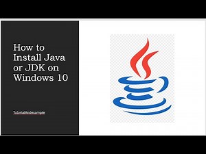 How to download and install Java (JDK 15) on Windows 10