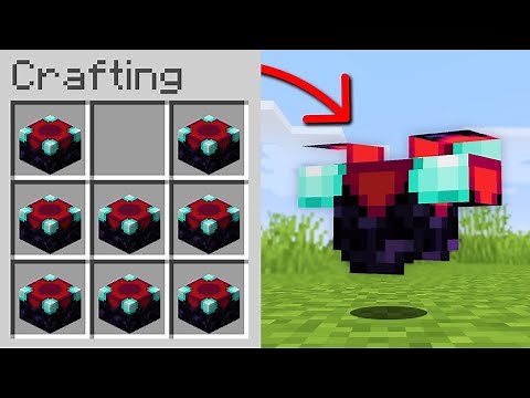 Minecraft, But You Can Craft Armor From Any Block...
