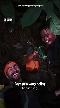 Tangis haru peneliti saat melihat langsung Raflessia hasseltii, salah satu bunga Rafflesia langka