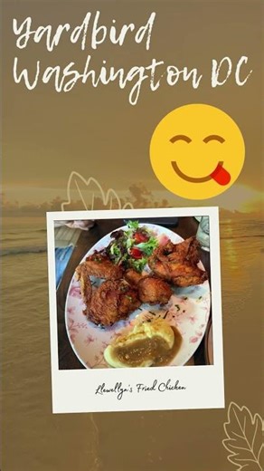 Food Tour in Washington, D.C. 🇺🇸 | Yardbird Southern Comfort Food Review 🍗🦀🥃