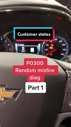 Chevy Traverse P0300 Misfire Diagnostics