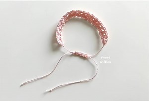 Sweet Softies: Free Crochet Bracelet Pattern · Quick, Easy, & Adjustable DIY Tutorial!