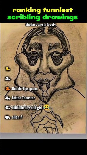 funniest scribling drawings 😂🔥
