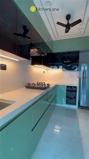 How Lighting Works in a Modular Kitchen | Under Cabinet Lights, Ceiling Lights & Concealed Lighting