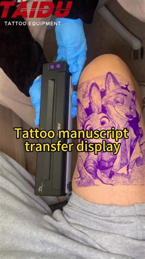 Tai Du Technology on Instagram: "You need higher precision. Tattoo printer Meet our latest model - the essential tattoo stencil printer for you. This device, which integrates a stencil printer, thermal printer and stencil transfer machine, is designed to provide perfect print clarity, so even the most chaotic and complex designs can be presented with clear, balanced and neat results. + When used with long roll tattoo paper, it can produce stencils that convey clear lines and smooth gray gradient