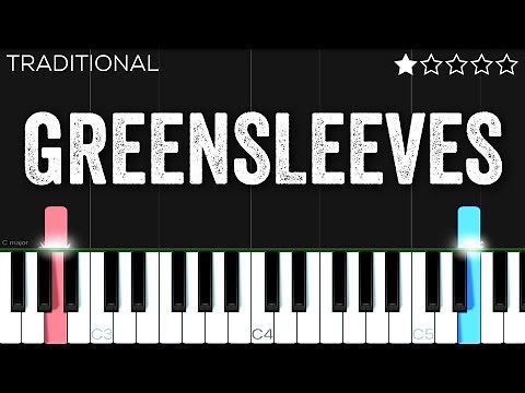 Greensleeves | EASY Piano Tutorial
