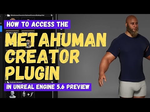 How To Use Metahuman Creator Plugin - Unreal Engine 5.6 Metahuman Tutorial