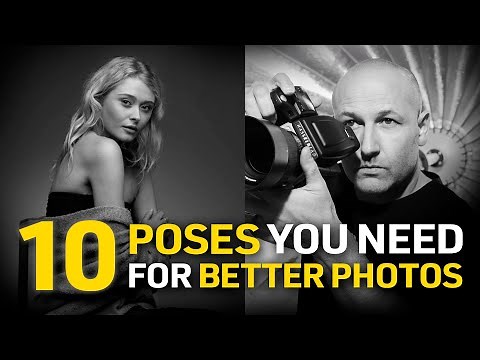10 Portrait Poses for Men & Women from Pro Photographer Karl Taylor