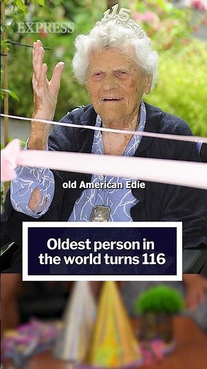 World's oldest person celebrates her 116th birthday 🎂