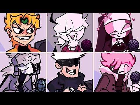 Friday Night Funkin' - Casanova but everytime it's Selever turn a Different Skin Mod is used