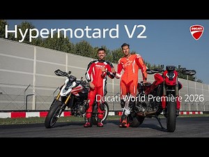 New Hypermotard V2 SP & Hypermotard V2 | Ducati World Première 2026