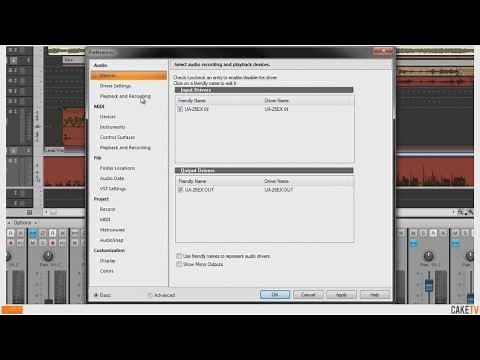 SONAR: Get Started - ASIO Configuration
