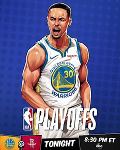 5.1K reactions · 6.2K shares |  Steph Curry: The Origin Story  ...who you taking in Game 3 TONIGHT: Warriors or Rockets? : 8:30 pm/et on ABC | NBA | Facebook