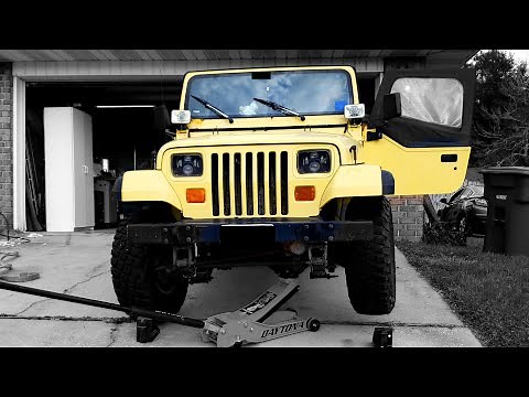 Jeep YJ - GM LS 5.3L Swap Part 1