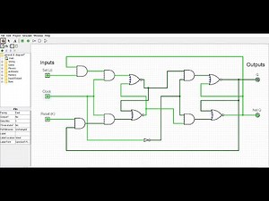 How to build a JK flipflop (master slave configuration) on Logisim