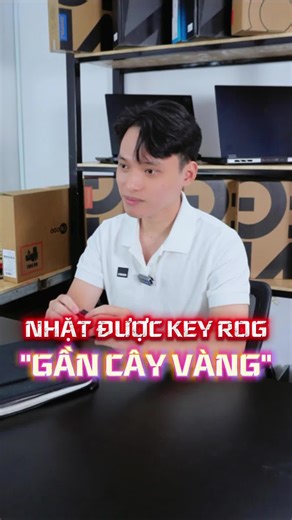 Nhặt được “chìa khoá” ROG bằng cây vàng