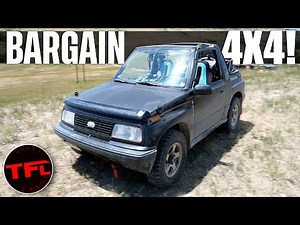This Funky Convertible Is The Best 4x4 You Can Buy For The Least Amount of Money