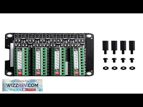 Raspberry Pi GPIO Status LED & Terminal Block Ultra Small BreakoutBoard Module Review