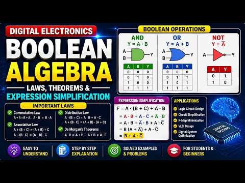 Boolean Algebra | Digital Electronics Tutorial