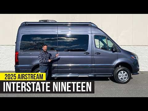 Airstream REDEFINES Luxury With The New 2025 Interstate 19 AWD E1 Campervan | FULL Tour