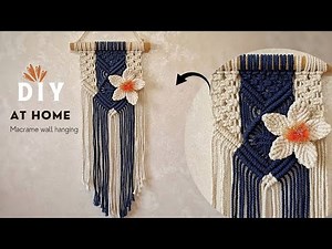 Macrame for Beginners: Create Your First Wall Hanging (Step-by-Step Tutorial)!