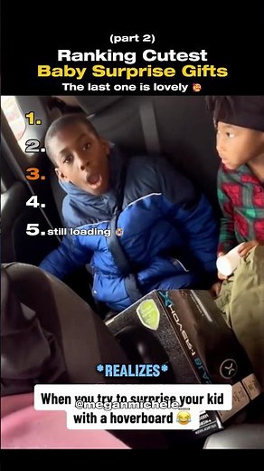 Ranking The Top 5 Cutest Baby Surprise Gifts (Part 2)