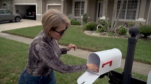 Expandable Dry Mailbox Insert Tray – Universal Waterproof Mailbox Liner & Rain Guard for 6.5–8″ Wide Mailboxes, Expands 12–21″ – Protects Mail from Rain, Snow, Sprinklers – No Tools Needed