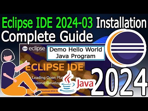 How to install Eclipse IDE 2024-03 on Windows 10/11 with Java JDK 22 [ 2024 Update ]