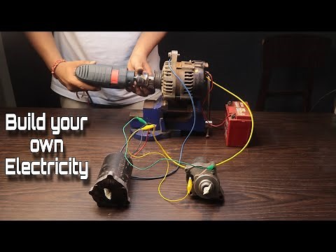 DIY Alternator Generator – Build Your Own Power Source