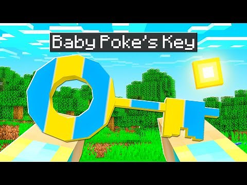 I Found Baby Poke's SECRET Key In Minecraft!