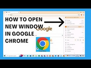 How To Open New Window In Google Chrome