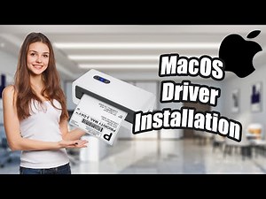 Setting Up Jiose N43 Series Label Printer on MacOS
