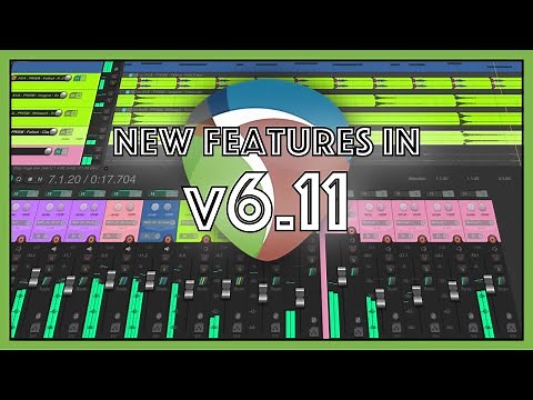 What's New in REAPER 6.11 update - mixer scroll fix, more metadata functions, global color adjust