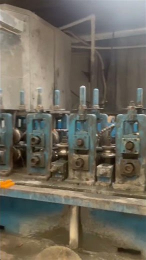 Steel pipe forming process