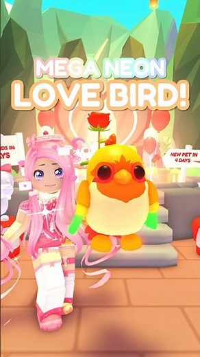 Let’s make a MEGA NEON LOVE BIRD in Adopt Me! 💘 #adoptme #adoptmeroblox #adoptmepets #roblox