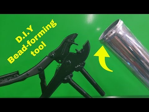 DIY bead forming tool. Finish your intercooler pipes at home with your very own tool