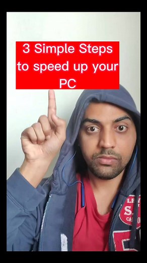 3 Simple Steps to speed up your PC 1. Press Windows R and type %temp% and press Enter. Delete all the files in this folder. 2. Press Windows R and type cleanmgr and press Enter Choose the drive and click clean up system files. Click Ok 3. Press Windows R and type MRT and press Enter. Click Next and choose the type of scan and click next This will help to remove any malicious files in your PC #speedpc #laptop #desktop #pctipsandtricks #temp #fastpc #didyouknow #useful #usefullifetips #device #ass