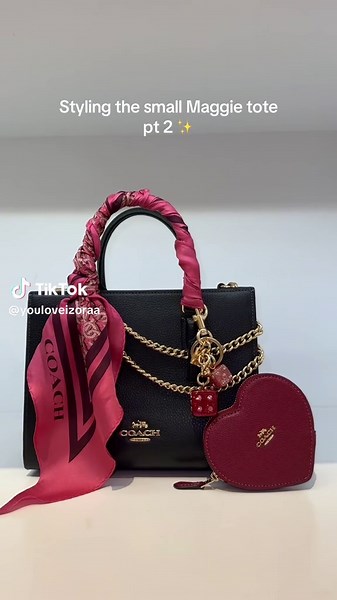 Styling the Coach Small Maggie Tote Bag
