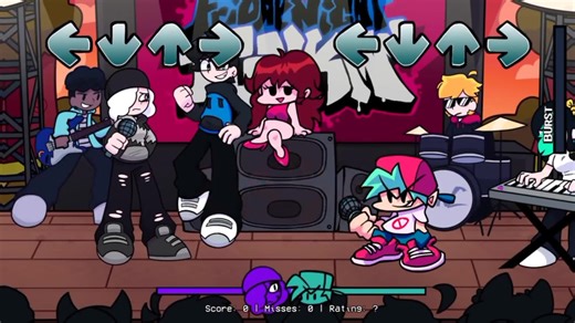 Friday Night Funkin Starlight Mayhem Mod Showcase