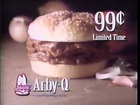 Arby's Arby Q 90s Commercial (1995)