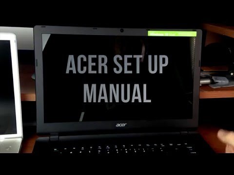 Acer Laptop Set Up and Free Windows 10 upgrade Guide