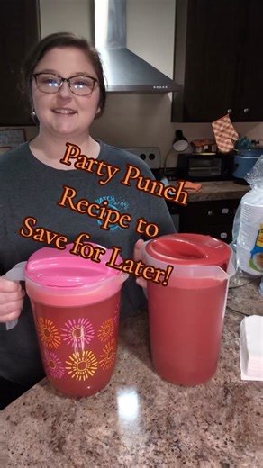 1 gallon of red Hawaiian punch 64oz of Pineapple juice 2 liter of ginger ale 1/2 tub of orange sherbet *makes 2 one gallon pitchers 1. Fill the pitchers half way with Hawaiian punch 2. Then pour pineapple juice until the pitcher is 3/4 full 3. Top off with ginger ale the rest of the way 4. Mix together and add orange sherbet 5. ENJOY! It's chaotic but it's so good! We host game night at least once a month and the punch is usually gone! Try it out! #creatorsearchinsights #recipe #fyp