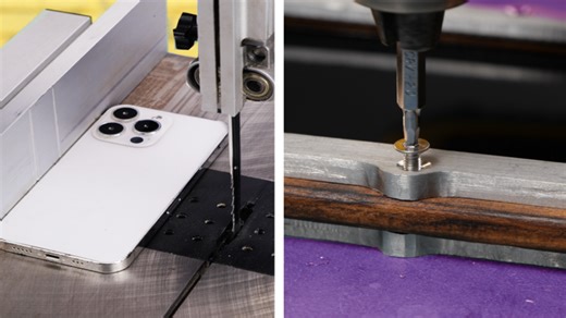 Create an Amazing DIY Phone Case from Metal and Wood!