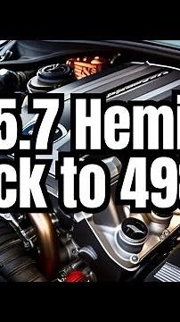 Gen 3 Hemi 5.7 : How To Build To 498hp
